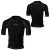 See Black/Sheet Metal Oakley Pressure 2.7 Rash Guard - Short-Sleeve - Men's