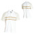 See White/Concrete Oakley Tee Off Polo Shirt - Short-Sleeve - Men's