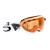 See Neon Orange/Persimmon Oakley Wisdom J Goggle