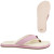 See Pink Ocean Minded Fuzzy Professor Sandal - Women's