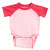 See Powder Pink/Poppy Fields Patagonia Baby Capilene 1 Bodysuit - Infants'