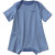 See Springtime Stripe Clear Sky Patagonia Cotton Romper - Infants'