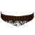 See Barceloneta Black Patagonia Print Banded Betina Bikini Botttom - Women's
