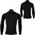 See Black Patagonia Biostretch 3 Zip-Neck Top - Men's