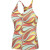 See Sea Coral Swirl prAna Sabin Racer Tank Top - Women's
