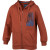 See Pomegranate prAna Beron Full-Zip Hooded Sweatshirt - Boys'