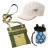 See Khaki/Lagoon Morocco/Olive prAna Tonsai Package - Canvas Cadet Cap, Chalk Bag & Hemp Travel Pouch - Women's 