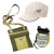 See Khaki/Sod Stripe/Olive prAna Tonsai Package - Canvas Cadet Cap, Chalk Bag & Hemp Travel Pouch - Women's 
