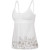 See White prAna Delaney Tank Top - Women's