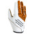 See White/Brown Pow Gloves Mustacheo Glove