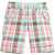 See Blue Radiance Roxy Heads Up Plaid Short - Little Girls'