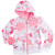 See Pink Carnation Roxy Just In Case Full-Zip Hooded Sweatshirt - Girls' See Pink Carnation Roxy Just In Case Full-Zip Hooded Sweatshirt - Girls'