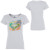 See White Roxy Funky Note T-Shirt - Short-Sleeve - Women's