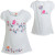 See White/Pink Roxy Drift Away Shirt - Girls'