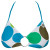See White Roxy Secret Spot Angel Bra Bikini Top - Women's