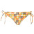 See Coffee Roxy Granola Crunch 70's Lowrider Tie Side Bikini Bottom - Women's