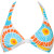 See Orange Spice Roxy Sun Splash 70's Halter Top - Women's