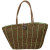 See Chocolate Brown Roxy Stripe Parade Tote - Women's