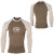 See Tan Quiksilver Second Reef Rash Guard - Long-Sleeve - Men's See Tan Quiksilver Second Reef Rash Guard - Long-Sleeve - Men's