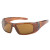 See Brown Wood/Amber Quiksilver Indy Sunglasses - Polarized