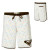 See White Roxy Kon Tiki Long Board Short - Women's