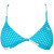 See Turquoise Roxy Peace Out Surfer Halter Bikini Top - Women's