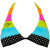 Roxy Peace Out Hula Halter Bikini Top - Women's