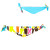 See White Roxy From Roxy With Love Retro Tie Side Reversible Bikini Bottom - Women's