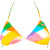 See Multi Roxy Born To Be Wild Tiki Tri Bikini Top - Women's