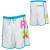 See White Roxy Block Party Long Board Short - Women's