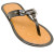 See Black Roxy Hibiscus Sandal - Women's