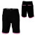 See Black Quiksilver Double Side Short - Men's