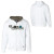 See White Quiksilver Buffet Full-Zip Hooded Fleece Sweatshirt - Men's