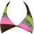 Roxy Funky Bunch Hula Bikini Halter Top - Women's