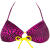 Roxy Funky Bunch Angel Bra Bikini Top - Women's