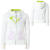 See Bright White Roxy Robertson Shine Full-Zip Hooded Sweatshirt - Girls'