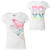 See White With Blue Roxy Boombox T-Shirt - Short-Sleeve - Girls'