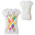 See White Roxy Party Mix T-Shirt - Short-Sleeve - Girls'