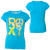 See Blue Atoll Roxy Cloud Roll T-Shirt - Short-Sleeve - Girls' See Blue Atoll Roxy Cloud Roll T-Shirt - Short-Sleeve - Girls'
