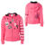 See Fandango Roxy Sunset Stripe Full-Zip Hooded Sweatshirt - Little Girls'