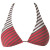 See Smooch Raisins Back It Up Rose Halter Bikini Top - Women's