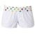 See White Raisins Cha Cha Solid Shortie Short - Women's