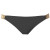 See Black Raisins Beach Glow Sunset Solid Bikini Bottom - Women's