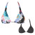 Raisins Paradise City Rose Reversible Halter Top - Women's