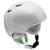 See White Pattern Red Hi-Fi Helmet - Women's