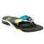 See Black/Turquoise Raygun Reef Fanning Sandal - Men's