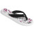 See White/Black/Pink Reef Seaside Sandal - Women's