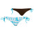 See Light Blue Reef Alphabetty Tunnel Tie Side Bikini Bottom - Women's See Light Blue Reef Alphabetty Tunnel Tie Side Bikini Bottom - Women's