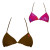 See Chocolate Reef Solid Gold Tri Bikini Top - Women's