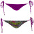 See Violet Reef Solid Gold Tie Side Bikini Bottom - Women's See Violet Reef Solid Gold Tie Side Bikini Bottom - Women's